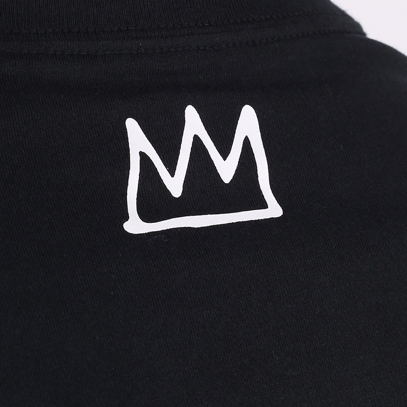 мужская черная футболка Converse Basquiat Graphic Tee 10023144001 - цена, описание, фото 6